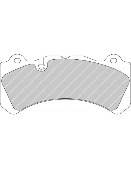 Pastillas Ferodo Racing DS Performance Volvo S60 III T6/T8 delanteras (Pinza Brembo)