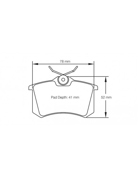 Pastillas Pagid Racing RS42 Renault Scenic I traseras