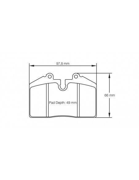 Pastillas Pagid Racing RS42 Maserati Spyder Coupé traseras