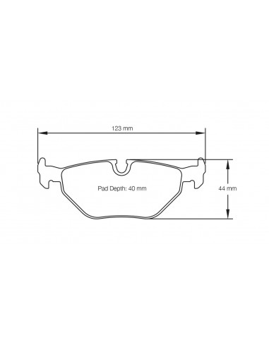 Pastillas Pagid Racing RSL29 BMW Serie 5 E39 traseras