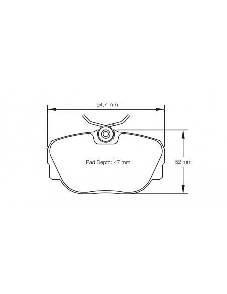 Pastillas Pagid Racing RSL29 BMW Z1 2.5 delanteras