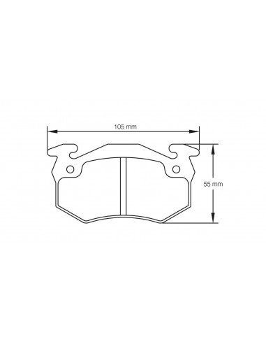 Pastillas Pagid Racing RS42 Peugeot 306 2.0 HDI/GTI traseras