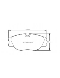 Pastillas Pagid Racing RS42 Renault Spider 2.0 16V delanteras (Tipo 2)