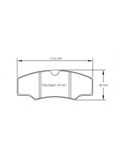Pastillas Pagid Racing RSL29 Citroen Saxo 1.6 Challenge delanteras