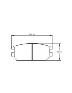 Pastillas Pagid Racing RS42 Mitsubishi Lancer Evo IV traseras