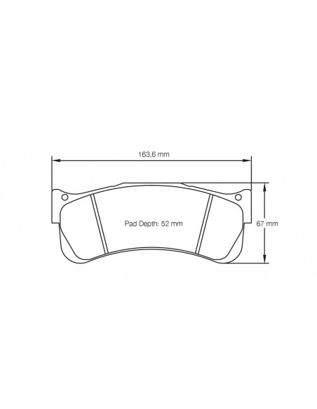Pastillas Pagid Racing RSL29 Alpine A110 Cup/GT4 delanteras