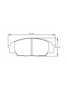 Pastillas Pagid Racing RSL29 Honda Civic EP 01-05 delanteras