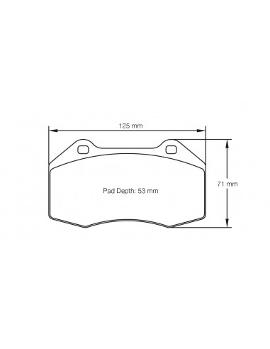 Pastillas Pagid Racing RSL29 Opel Corsa D OPC delanteras (Pinza Brembo)