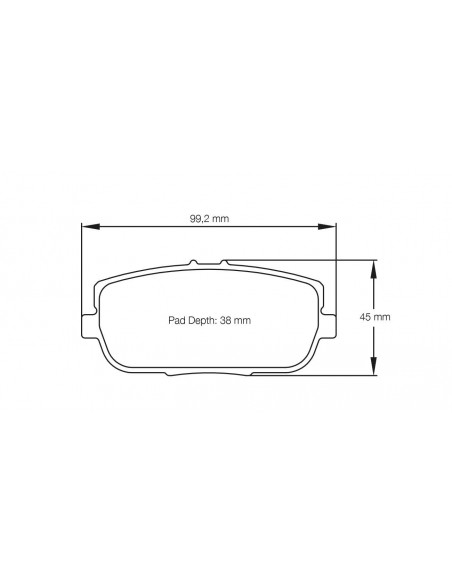 Pastillas Pagid Racing RS44 Mazda MX-5 ND traseras