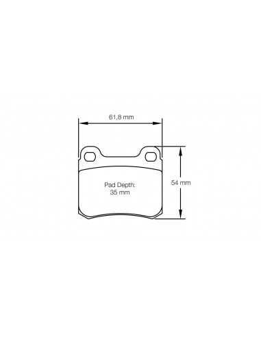 Pastillas Pagid Racing RSH42 Saab 900 93-98 traseras