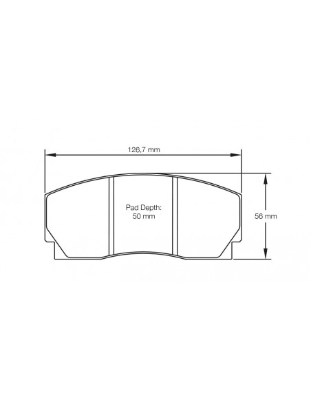 Pastillas Pagid Racing RST4 1269 AP Racing