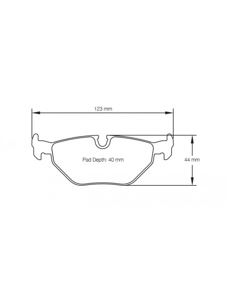 Pastillas Pagid Racing RSL1 BMW M3 E30 traseras