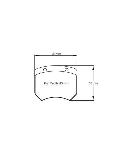Pastillas Pagid Racing RSL2 Honda Civic FL5 Type R TCR traseras
