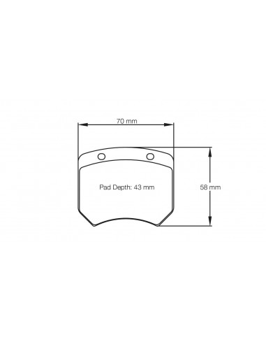Pastillas Pagid Racing RST2 Honda Civic FK8 Type R TCR traseras