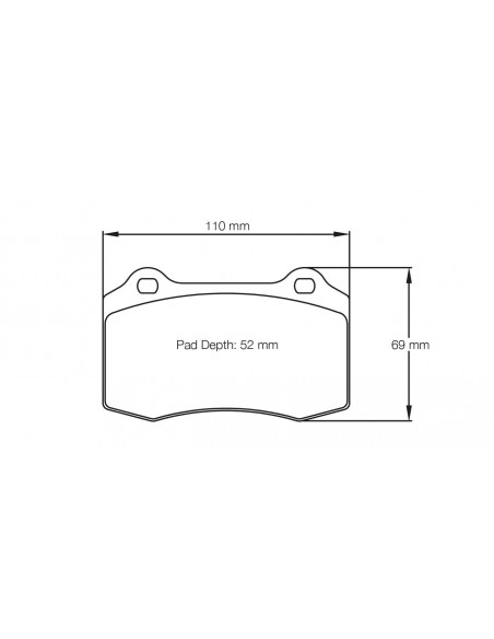 Pastillas Pagid Racing RST3 Tesla Model S traseras