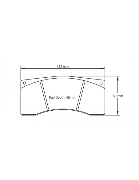 Pastillas Pagid Racing RST5E Aston Martin Vantage AMR GT4 traseras