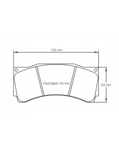 Pastillas Pagid Racing RST3 1904 AP Racing