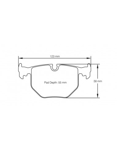 Pastillas Pagid Racing RSL1 BMW Serie 8 E31 traseras