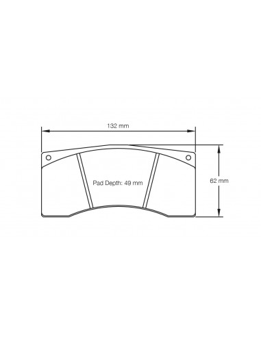 Pastillas Pagid Racing RSLD1 BMW M8 GTE traseras
